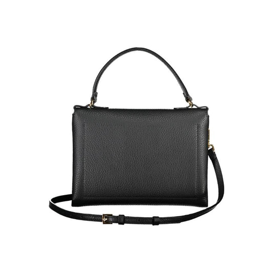 Coccinelle Black Leather Women Handbag Coccinelle Dark Slate Gray