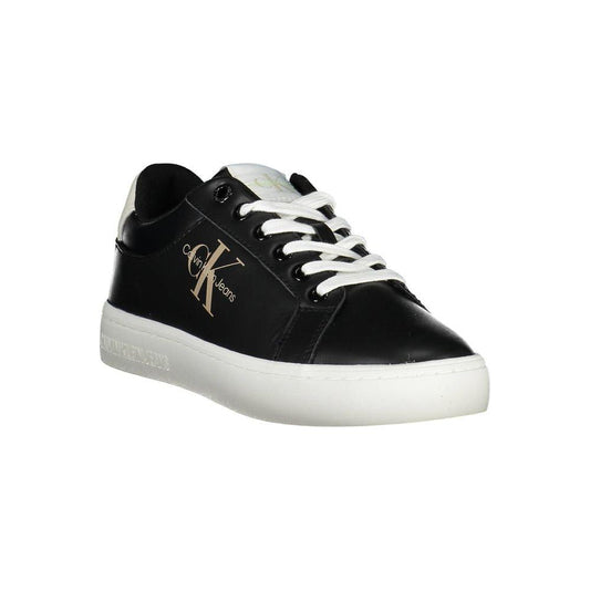 Calvin Klein Black Polyester Women Sneaker Calvin Klein Black