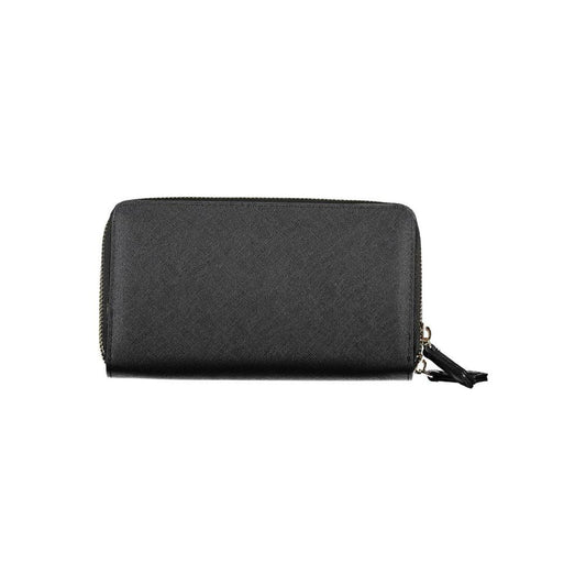 Valentino Bags Black Polyethylene Wallet Valentino Bags Dark Slate Gray