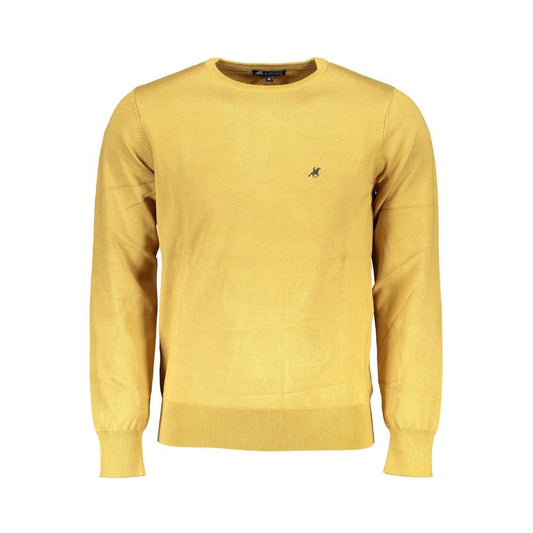U.S. Grand Polo Yellow Nylon Sweater U.S. Grand Polo Light Goldenrod