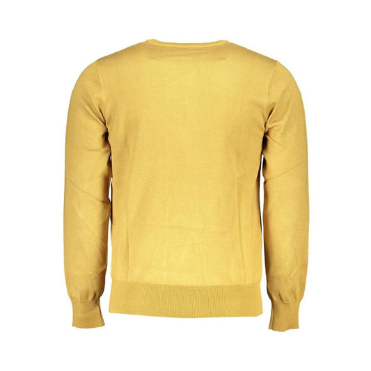 U.S. Grand Polo Yellow Nylon Sweater U.S. Grand Polo Sandy Brown