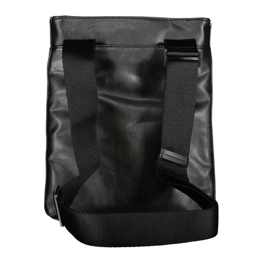 Calvin Klein Sleek Black Shoulder Bag with Contrast Details Calvin Klein Dark Slate Gray