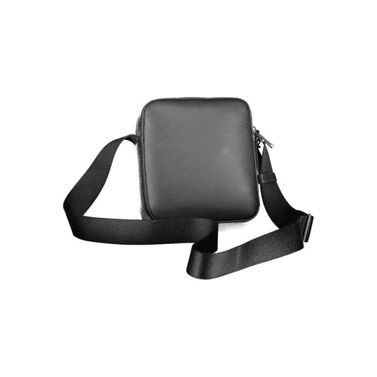 Calvin Klein Black Polyester Men Shoulder Bag Calvin Klein Dark Slate Gray