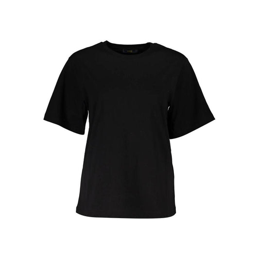 Cavalli Class Black Cotton Women T-Shirt Cavalli Class Black