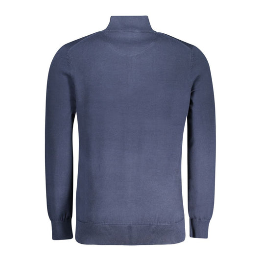 Timberland Blue Cotton Men Sweater Timberland Dim Gray