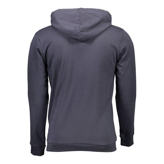 Sergio Tacchini Blue Cotton Men Sweater Sergio Tacchini Dark Slate Gray