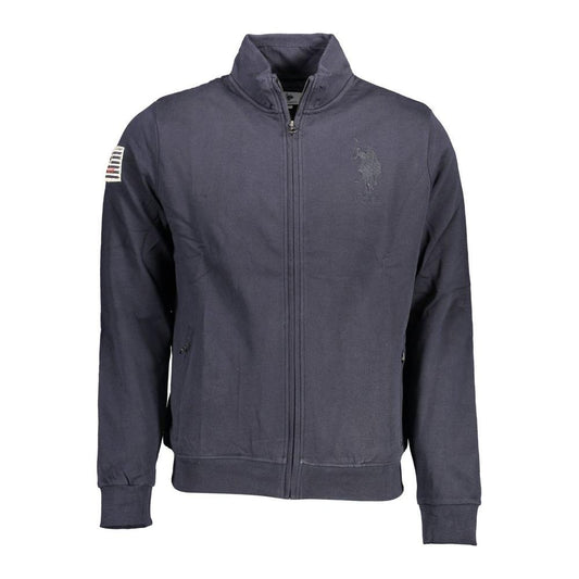 U.S. POLO ASSN. Blue Cotton Men Sweater U.S. POLO ASSN. Dark Slate Gray