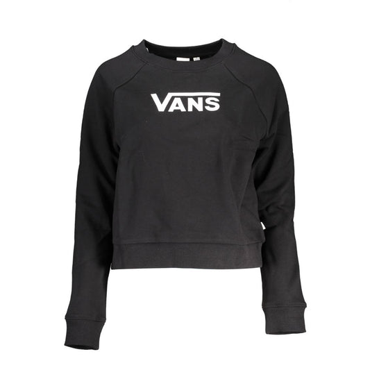 Vans Black Cotton Women Sweater Vans Dark Slate Gray