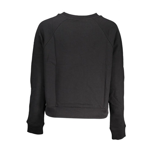 Vans Black Cotton Women Sweater Vans Dark Slate Gray