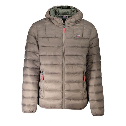 Norway 1963 Brown Polyamide Men Jacket Norway 1963 Slate Gray