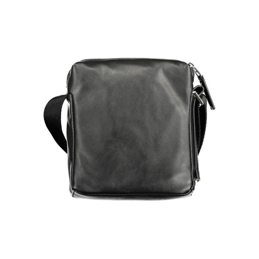 Calvin Klein Black Polyester Men Shoulder Bag Calvin Klein Dark Slate Gray