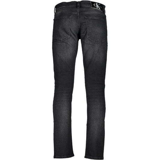 Calvin Klein Black Cotton Jeans & Pant Calvin Klein Dark Slate Gray