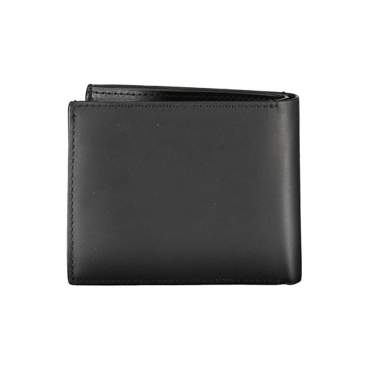 Calvin Klein Black Leather RFID Wallet with Coin Purse Calvin Klein Dark Slate Gray