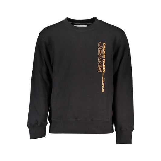 Calvin Klein Sleek Cotton-Blend Crew Neck Sweater Calvin Klein Dark Slate Gray