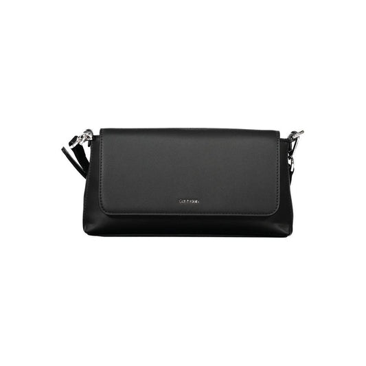 Calvin Klein Black Polyester Women Handbag Calvin Klein Dark Slate Gray