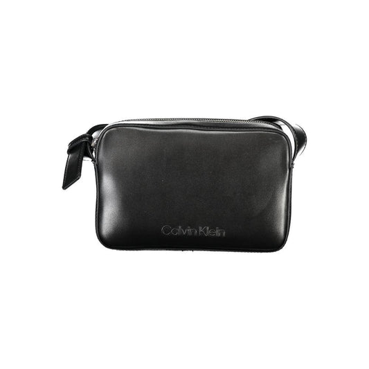 Calvin Klein Black Polyester Women Handbag Calvin Klein Dark Slate Gray
