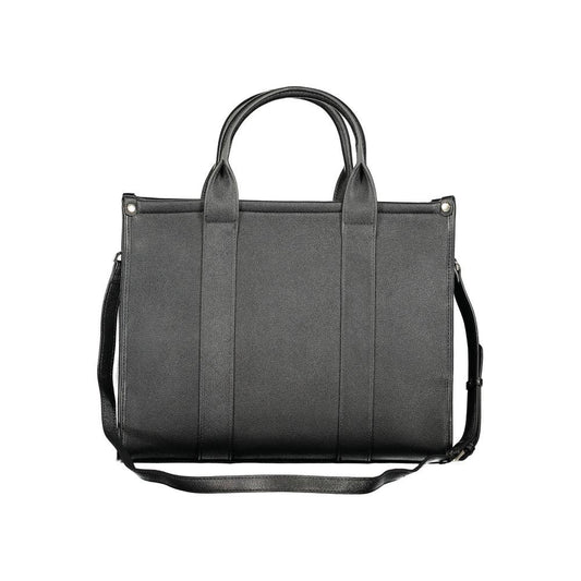 Valentino Bags Black Polyethylene Handbag Valentino Bags Dark Slate Gray