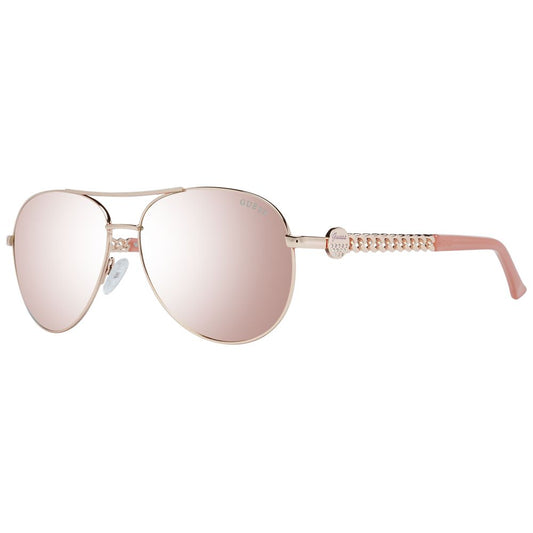 Guess Rose Gold Women Sunglasses