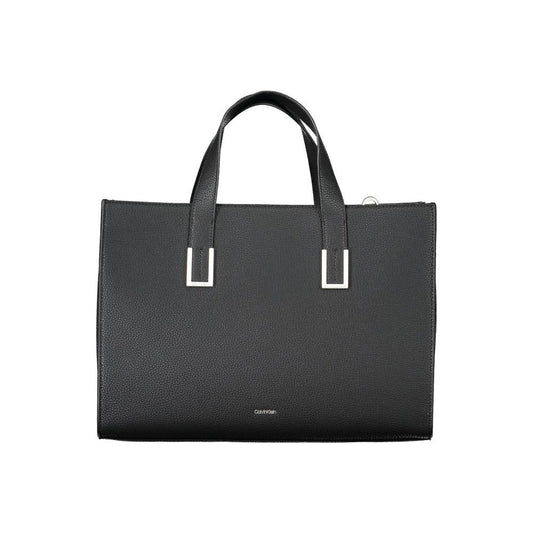 Calvin Klein Black Polyester Women Handbag Calvin Klein Dark Slate Gray