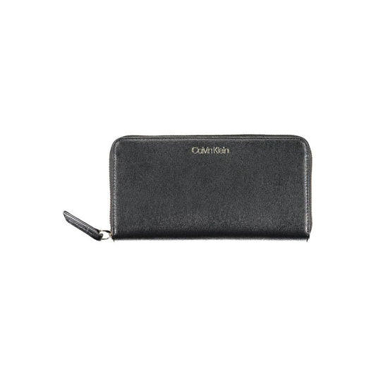 Calvin Klein Black Polyethylene Women Wallet Calvin Klein Dark Slate Gray