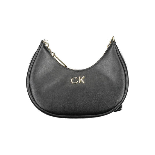 Calvin Klein Black Polyester Women Handbag Calvin Klein Dark Slate Gray
