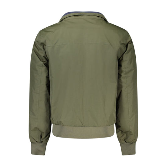 North Sails Green Polyamide Men Jacket North Sails Dim Gray