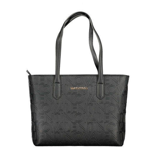 Valentino Bags Black Polyethylene Handbag Valentino Bags Dark Slate Gray