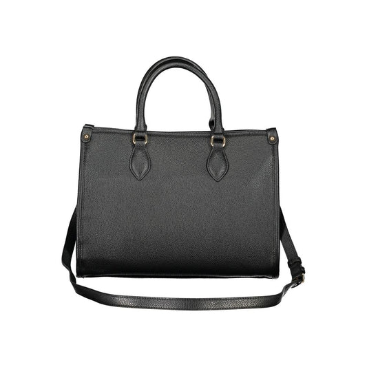 Valentino Bags Black Polyethylene Handbag Valentino Bags Dark Slate Gray