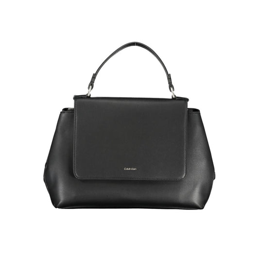 Calvin Klein Black Polyester Handbag Calvin Klein Dark Slate Gray