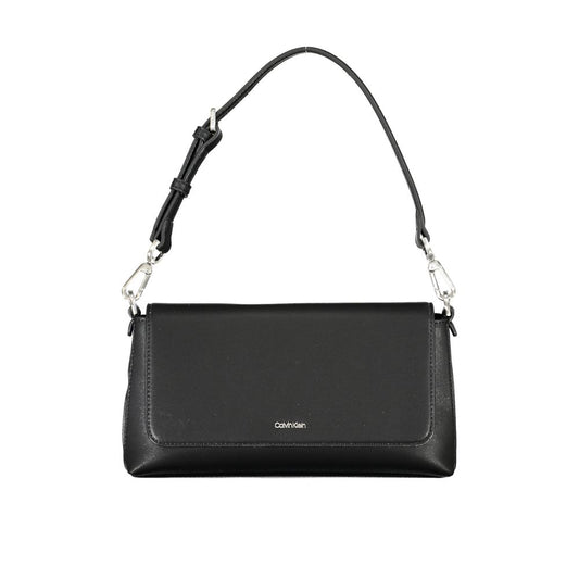 Calvin Klein Black Polyester Handbag Calvin Klein Dark Slate Gray