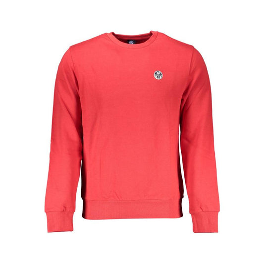 North Sails Red Cotton Sweater North Sails Tomato