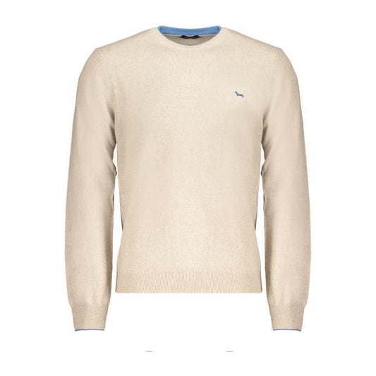 Harmont & Blaine Beige Cashmere Sweater Harmont & Blaine Light Gray
