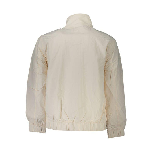 Tommy Hilfiger White Polyamide Men Jacket Tommy Hilfiger Gray