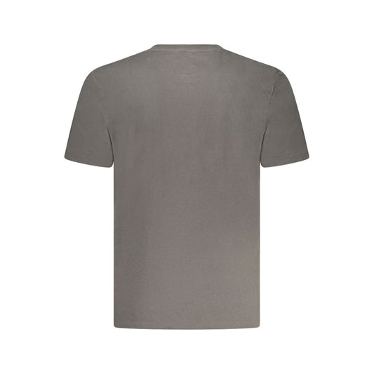 Wrangler Black Cotton T-Shirt Wrangler Dim Gray