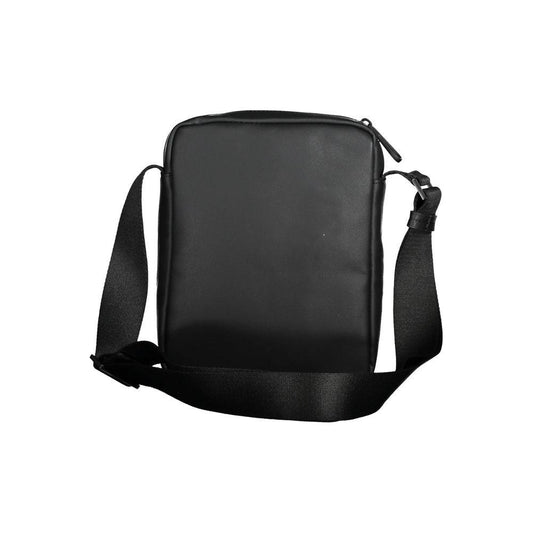Calvin Klein Black Polyester Men Shoulder Bag Calvin Klein Dark Slate Gray