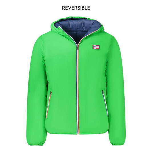 Norway 1963 Green Polyamide Men Jacket Norway 1963 Medium Sea Green