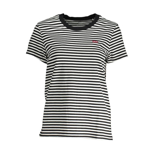 Levi's Black Cotton Women T-Shirt Levi's Beige