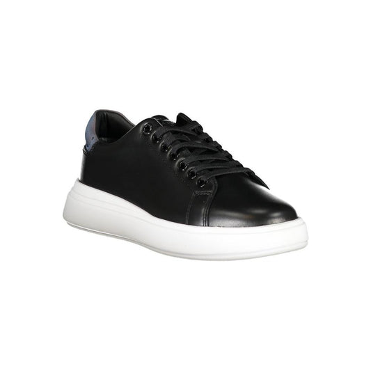 Calvin Klein Chic Contrasting Lace-Up Sneakers Calvin Klein Black