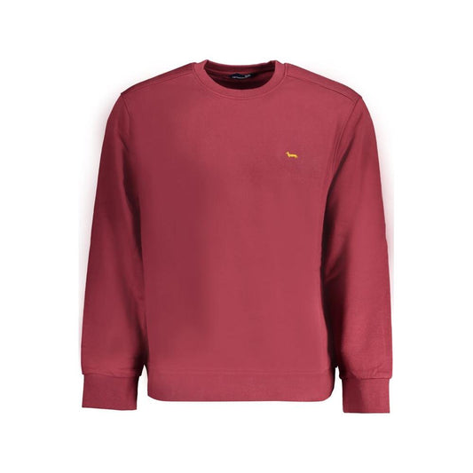 Harmont & Blaine Red Cotton Sweater Harmont & Blaine Maroon