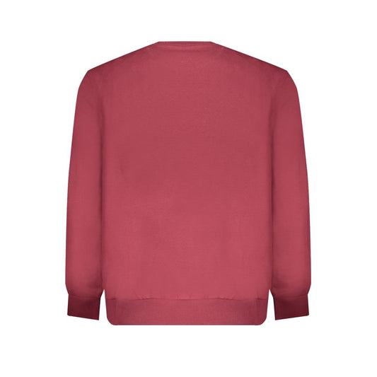 Harmont & Blaine Red Cotton Sweater Harmont & Blaine Maroon