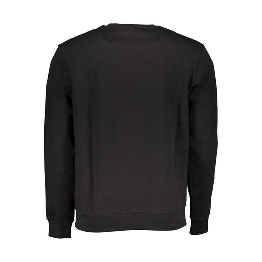 North Sails Black Cotton Men Sweater North Sails Dark Slate Gray
