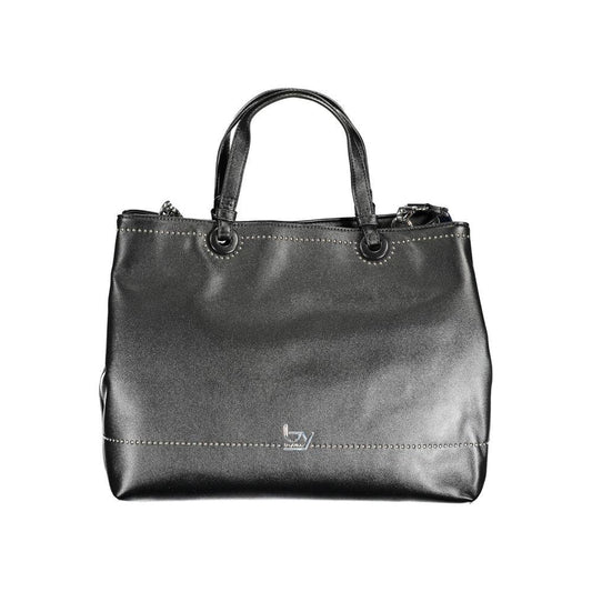 BYBLOS Black Polyethylene Women Handbag BYBLOS Dark Slate Gray