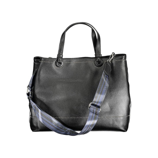 BYBLOS Black Polyethylene Women Handbag BYBLOS Dark Slate Gray