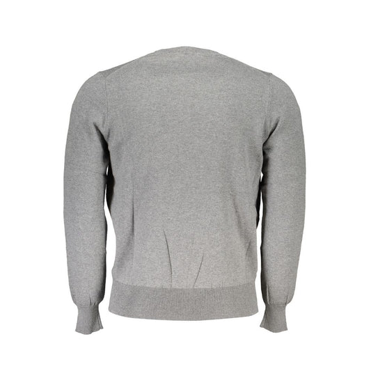 North Sails Gray Cashmere Men Sweater