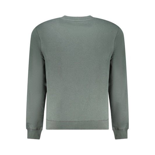 Napapijri Green Cotton Sweater Napapijri Dim Gray