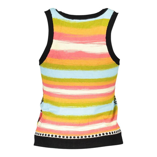 Desigual Black Viscose Women Top Desigual Black