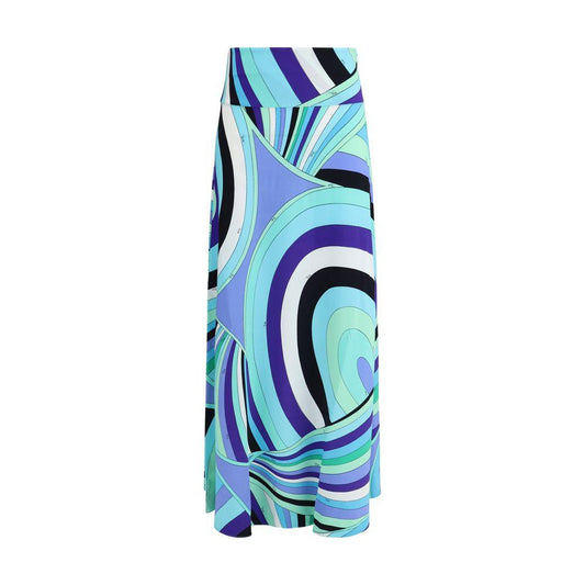 Emilio Pucci Iride print long Skirt