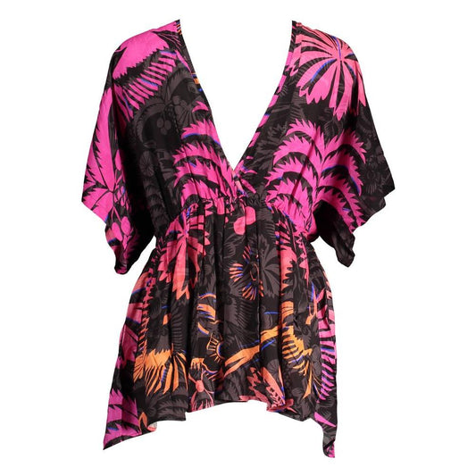 Desigual Black Viscose Women Dress