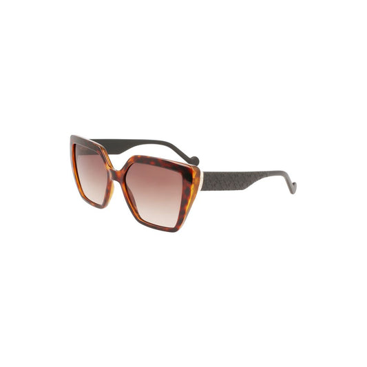 Liu Jo Brown Bio-Injected Women Sunglass Liu Jo Rosy Brown