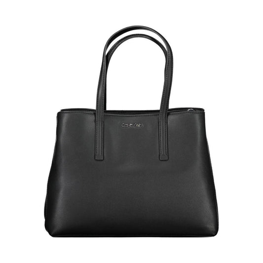 Calvin Klein Black Polyester Women Handbag Calvin Klein Dark Slate Gray